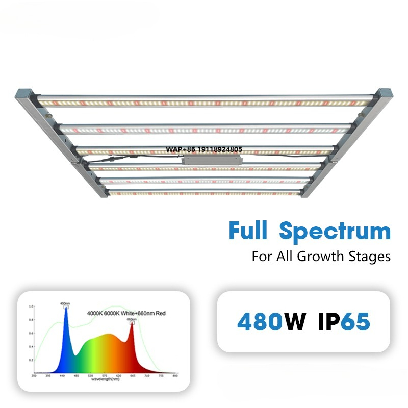 Plant Grow Light Full Spectrum - Hochleistungs-LED-Pflanzenlampe für Gewerbliche Anwendungen 480W-600W 6000K-660NM