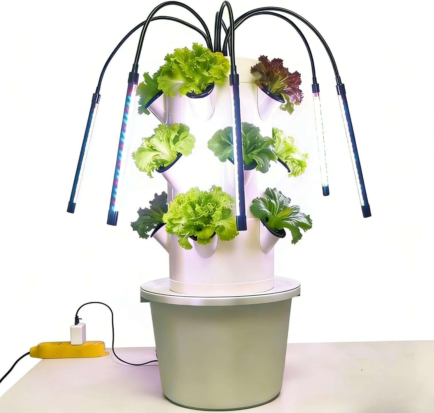 Hydroponic Tower - Vertikales Hydroponisches Anbausystem 3 Ebenen 15