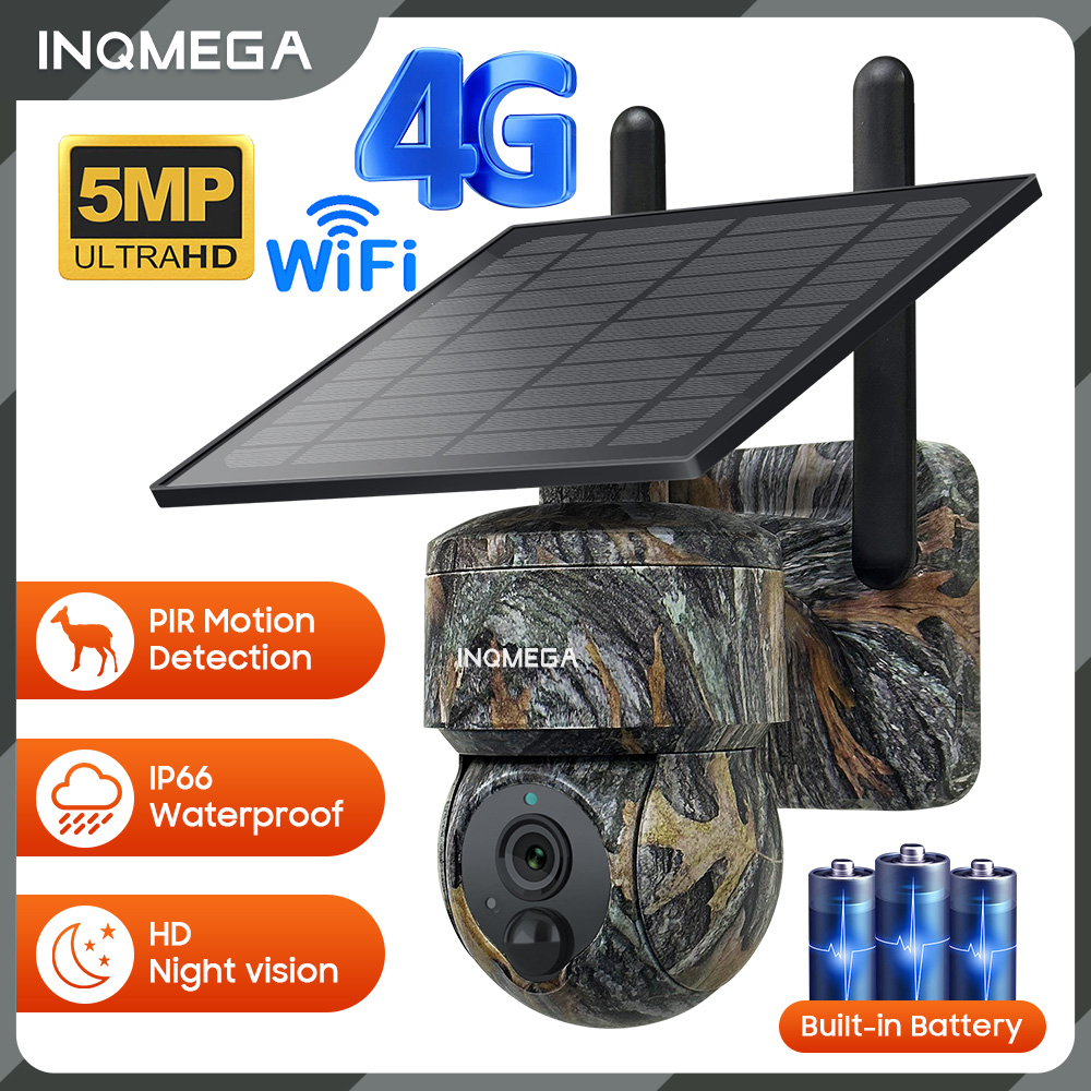 INQMEGA 5MP 4G / WIFI Solar Dr – Garden Camera Bewertung und Preis